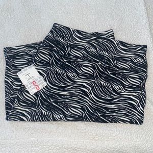 NWT Zebra Lularoe Cassie skirt